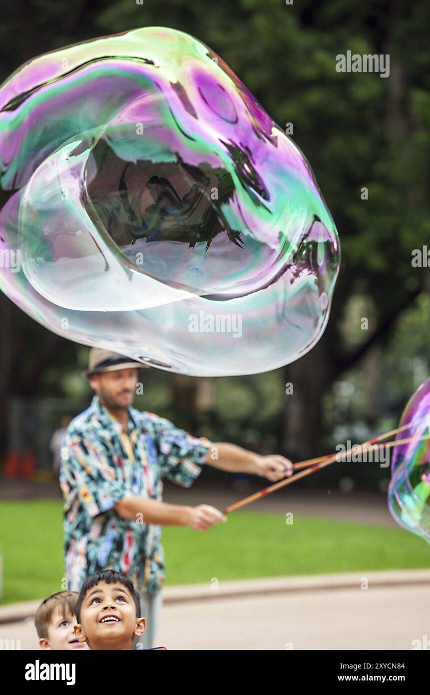 Im Hyde Park in Sydney, New South Wales Australien Stockfoto