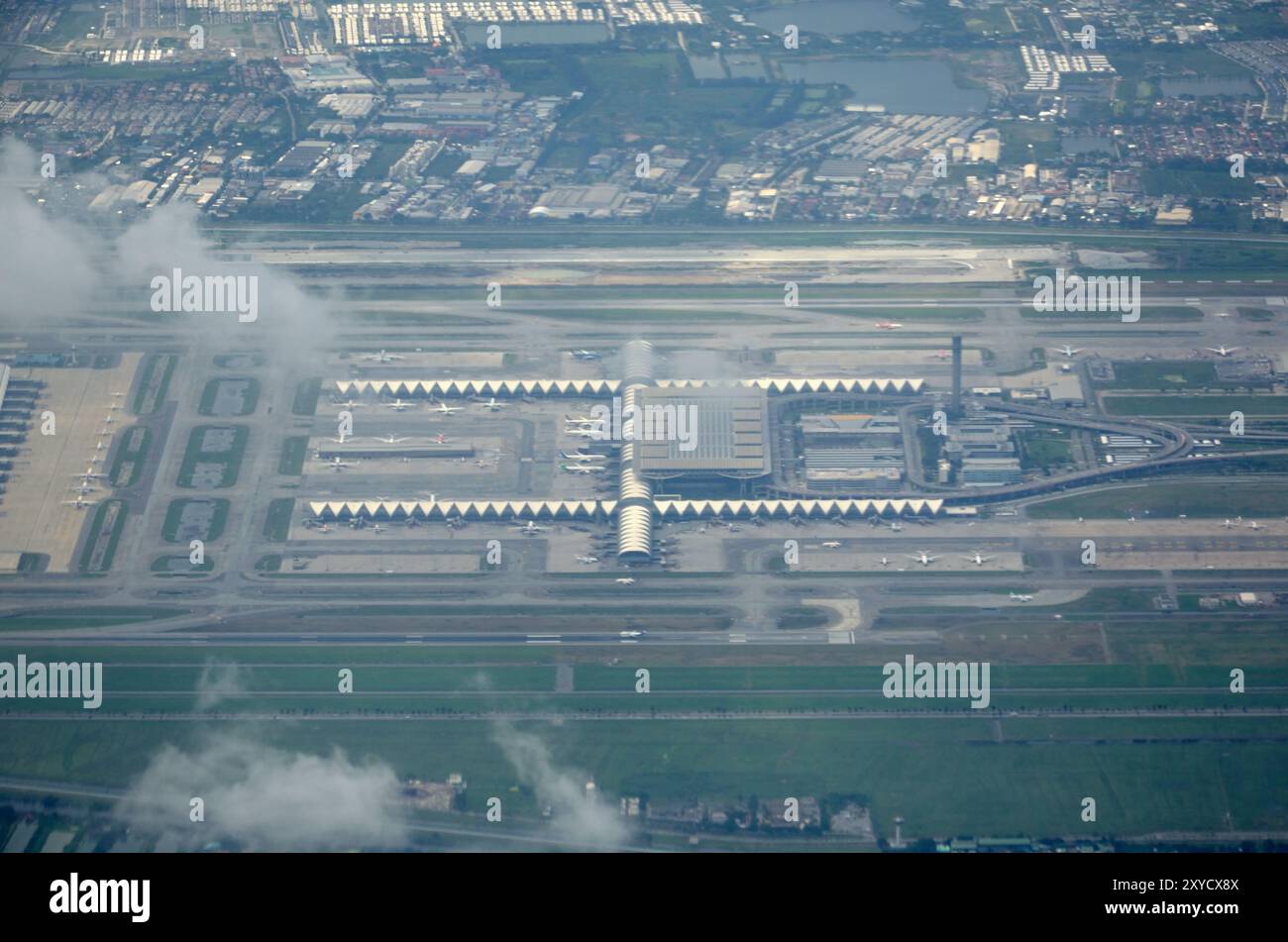 Flughafen Suvarnabhumi, Bangkok, Thailand, Asien Stockfoto