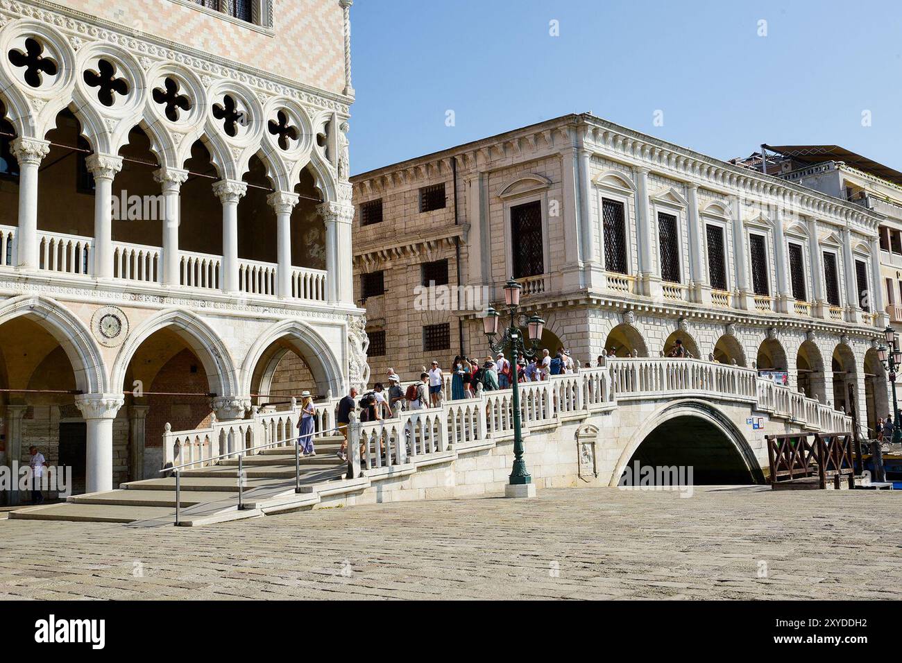 Venedig, Italien. August 2024. 27.08.2024, ITA, Venedig, Italien, Themenbild, Venedig im Bild Stadtansicht von Venedig und Canale Grande // Sightseeing Venice; Photocredit Johanna Schlosser - 20240827 PD13896 Credit: APA-PictureDesk/Alamy Live News Stockfoto