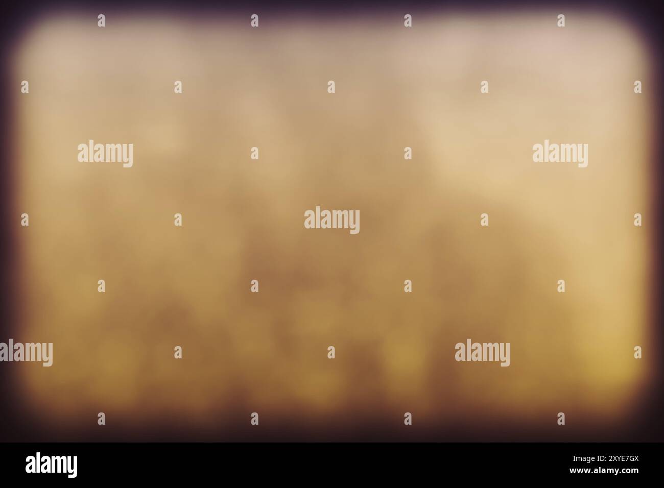 Abstrakte Unschärfe von unscharfen Lichtern mit Bokeh-Effekt im Hintergrund Stockfoto