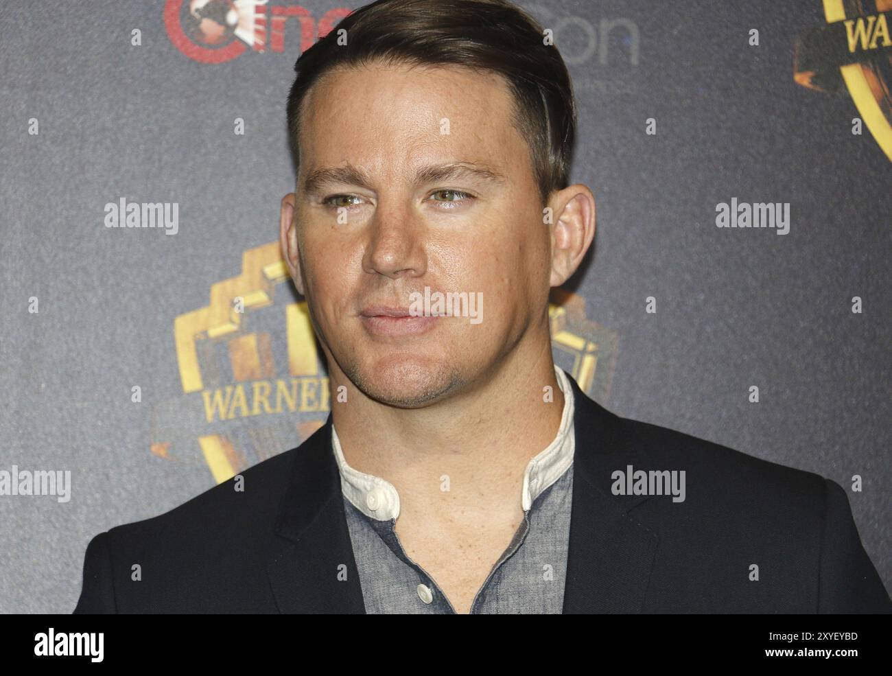 Channing Tatum auf der 2018 CinemaCon, Warner Bros Pictures „The Big Picture“-Präsentation im Caesars Palace in Las Vegas, USA am 24. April 2018 Stockfoto