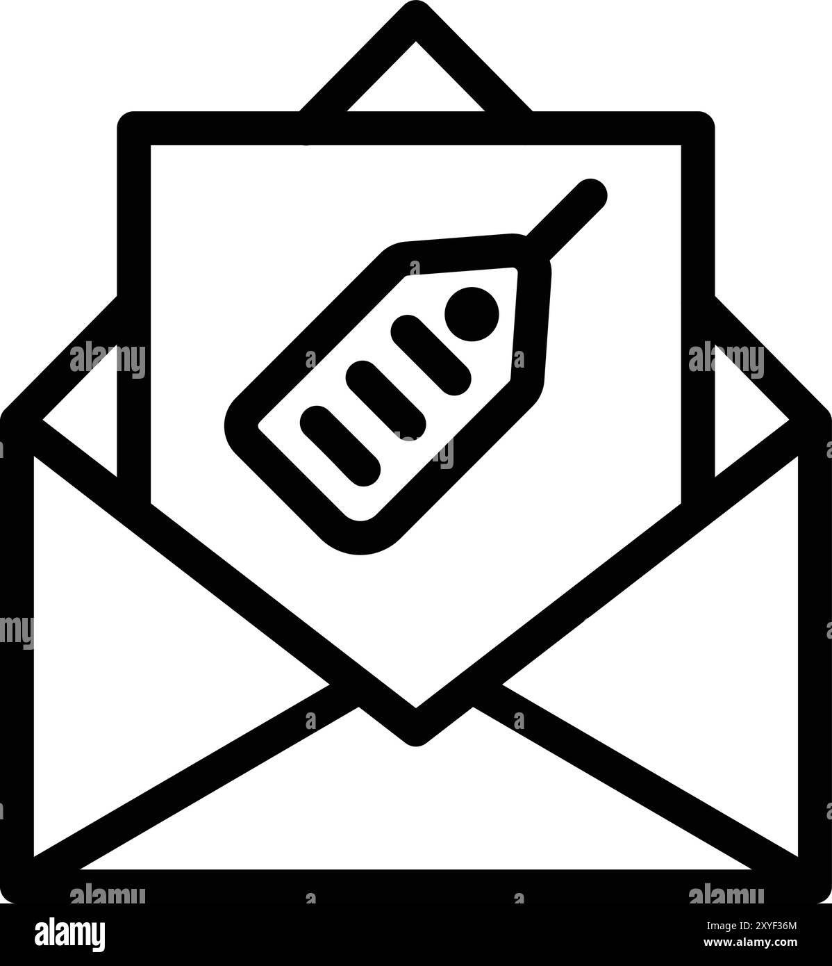 Illustration Des Gekennzeichneten Vektorsymbols Stock Vektor