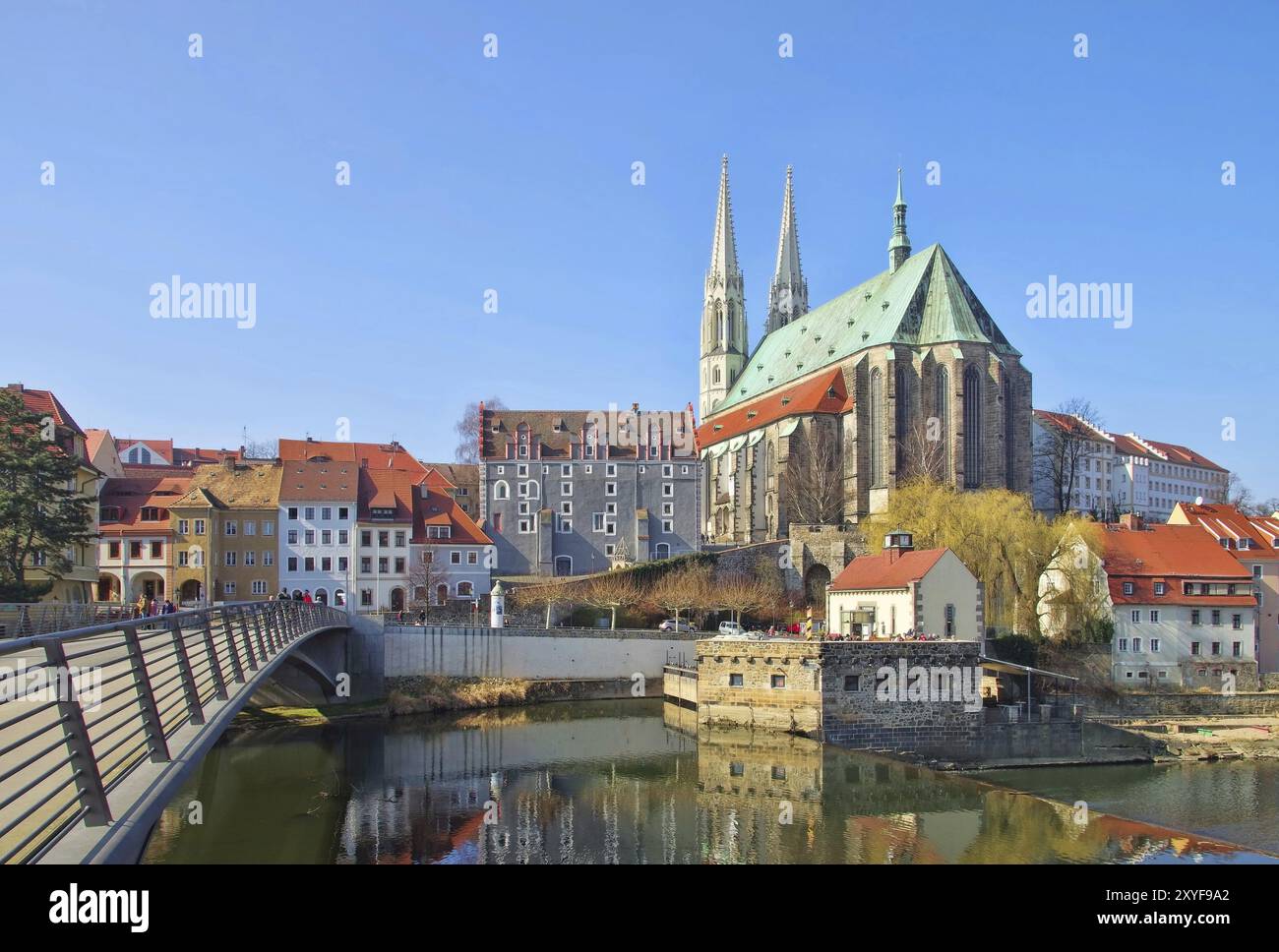 Goerlitz Peterkirche, Goerlitz Peterschurch 04 Stockfoto