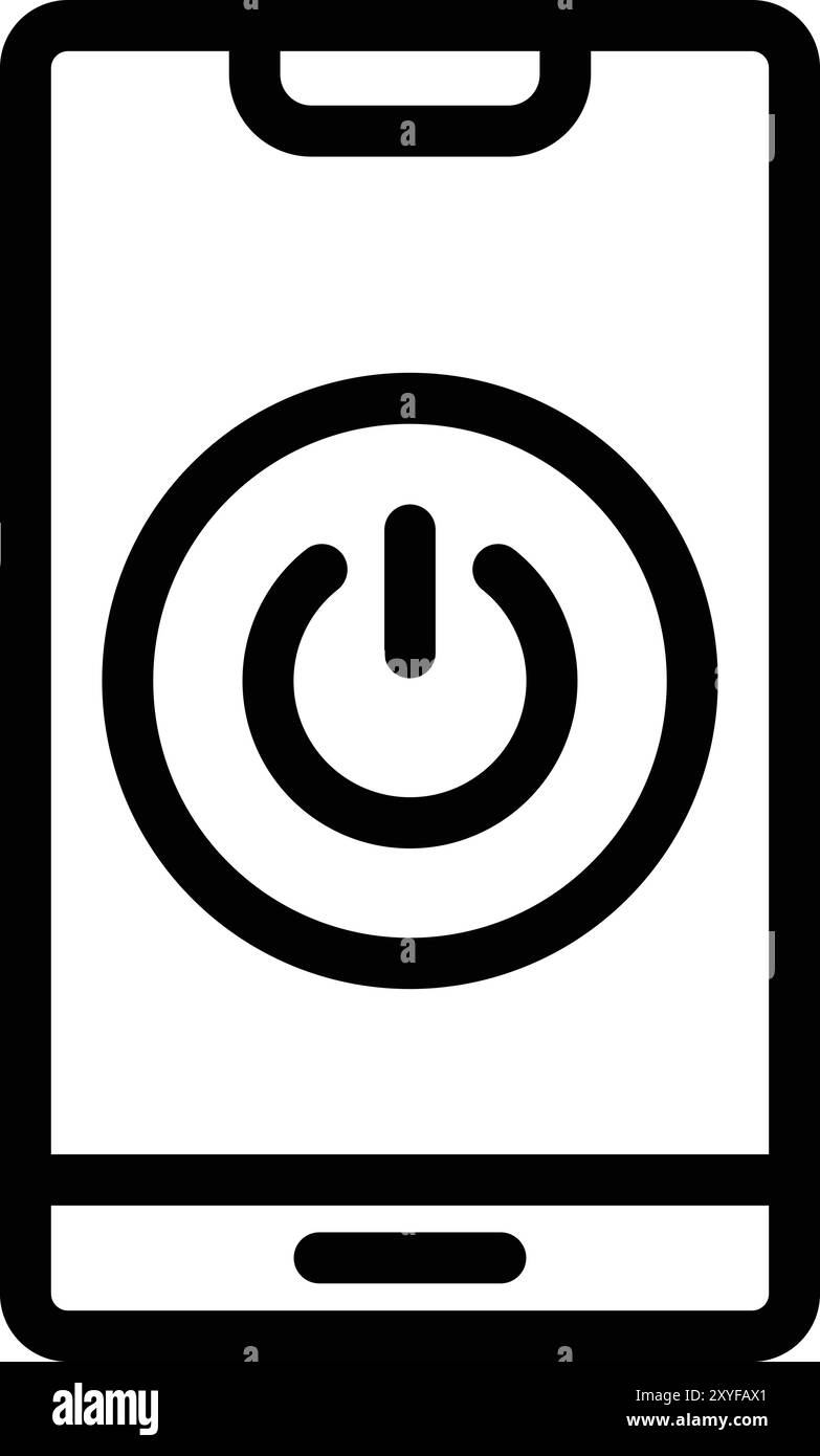 Aktivieren Sie Die Vektorsymbolgrafik Stock Vektor