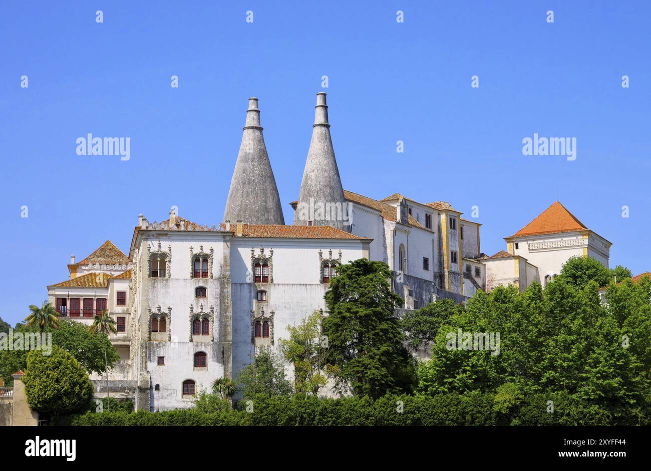 Sintra Palácio Nacional de Sintra 01 Stockfoto