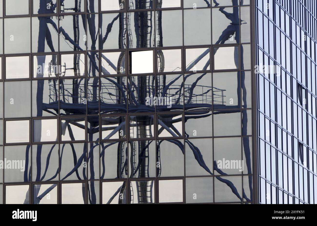 Mastnivellierung Cuxhaven Versandbüro Stockfoto