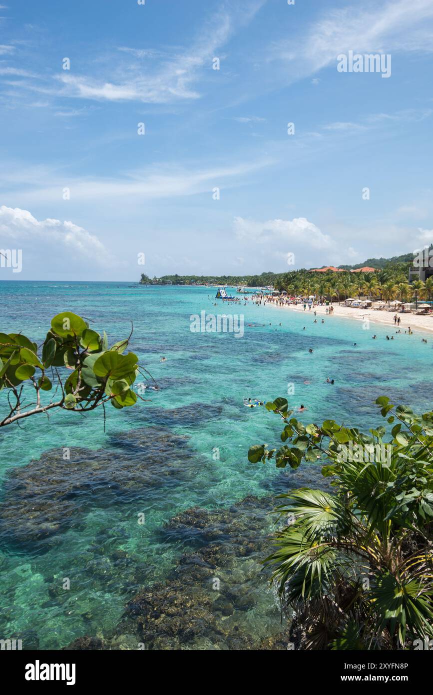 West Bay, Roatan Honduras Stockfoto