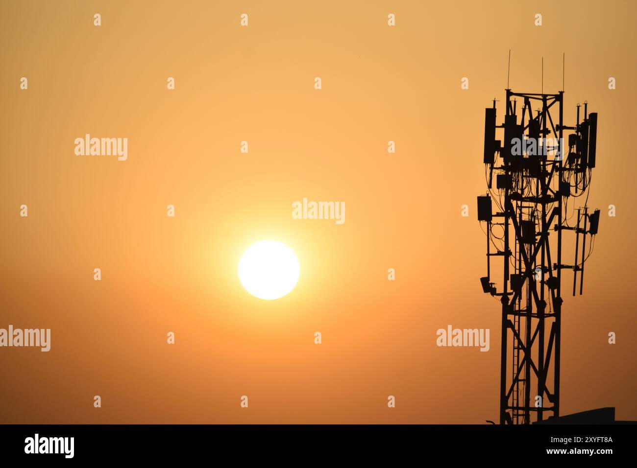 Hitzewelle eines indischen Sommers Stockfoto