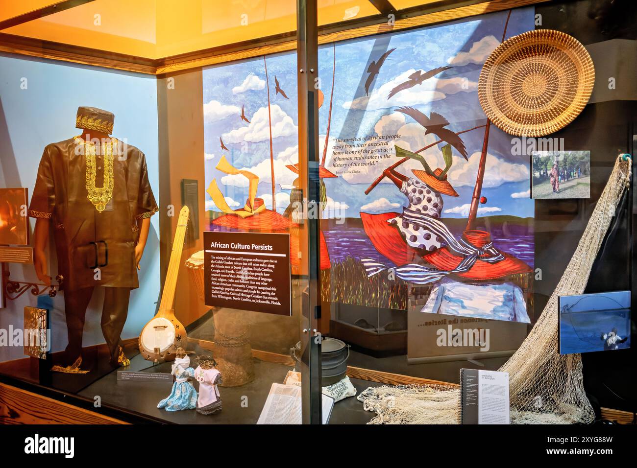 Gullah Geechee Culture Exhibit Fort Moultrie Sullivans Island ...