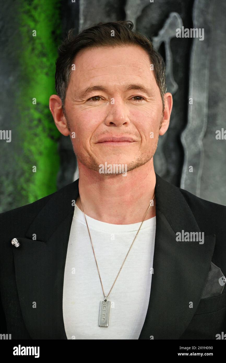 LONDON, GROSSBRITANNIEN. August 2024. Burn Gorman besucht BeetleJuice BeetleJuice - UK Premiere im Cineworld Cinema - London Leicester Square, London, UK. (Quelle: Siehe Li/Picture Capital/Alamy Live News Stockfoto