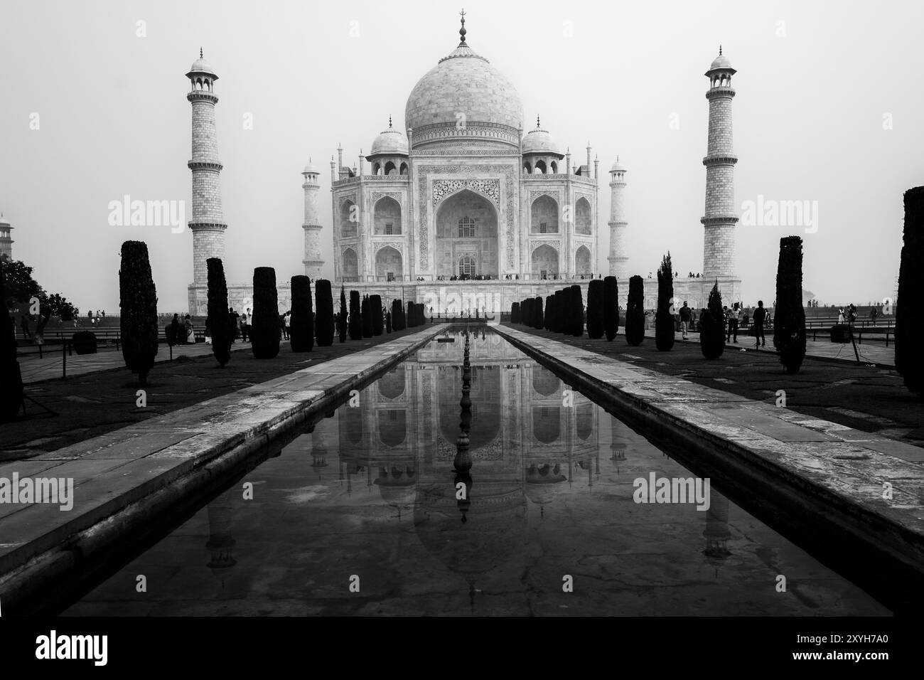 Taj Mahal, Agra, Indien. Stockfoto