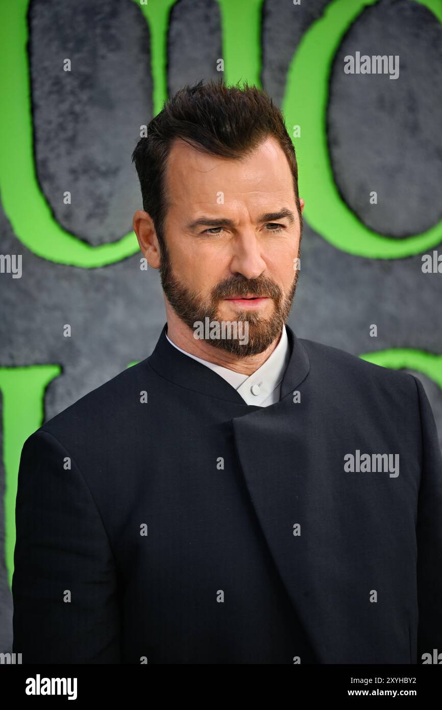 LONDON, GROSSBRITANNIEN. August 2024. Justin Theroux besucht BeetleJuice BeetleJuice - UK Premiere im Cineworld Cinema - London Leicester Square, London, UK. (Quelle: Siehe Li/Picture Capital/Alamy Live News Stockfoto