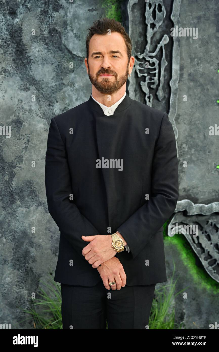 LONDON, GROSSBRITANNIEN. August 2024. Justin Theroux besucht BeetleJuice BeetleJuice - UK Premiere im Cineworld Cinema - London Leicester Square, London, UK. (Quelle: Siehe Li/Picture Capital/Alamy Live News Stockfoto