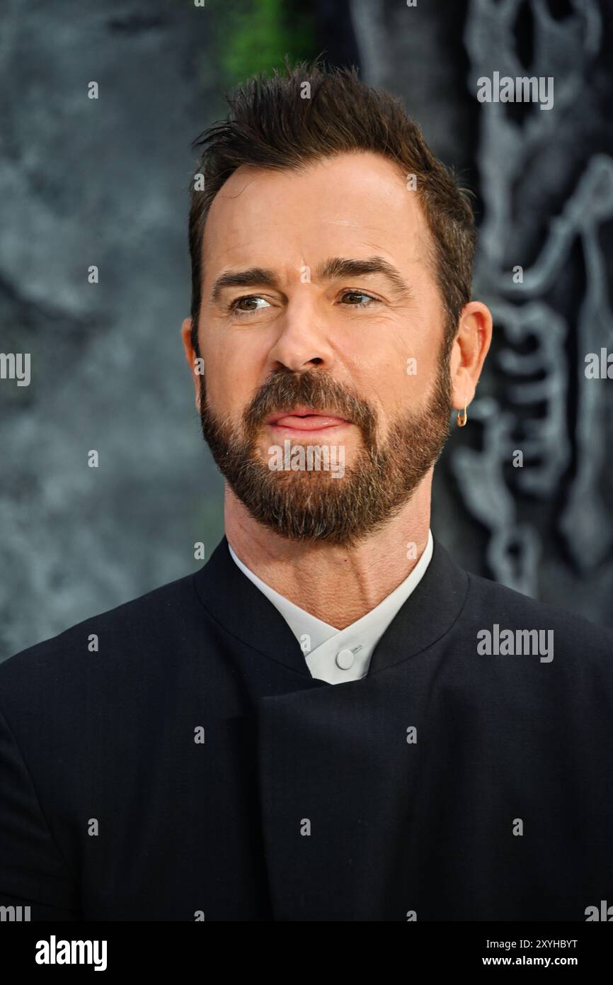 LONDON, GROSSBRITANNIEN. August 2024. Justin Theroux besucht BeetleJuice BeetleJuice - UK Premiere im Cineworld Cinema - London Leicester Square, London, UK. (Quelle: Siehe Li/Picture Capital/Alamy Live News Stockfoto