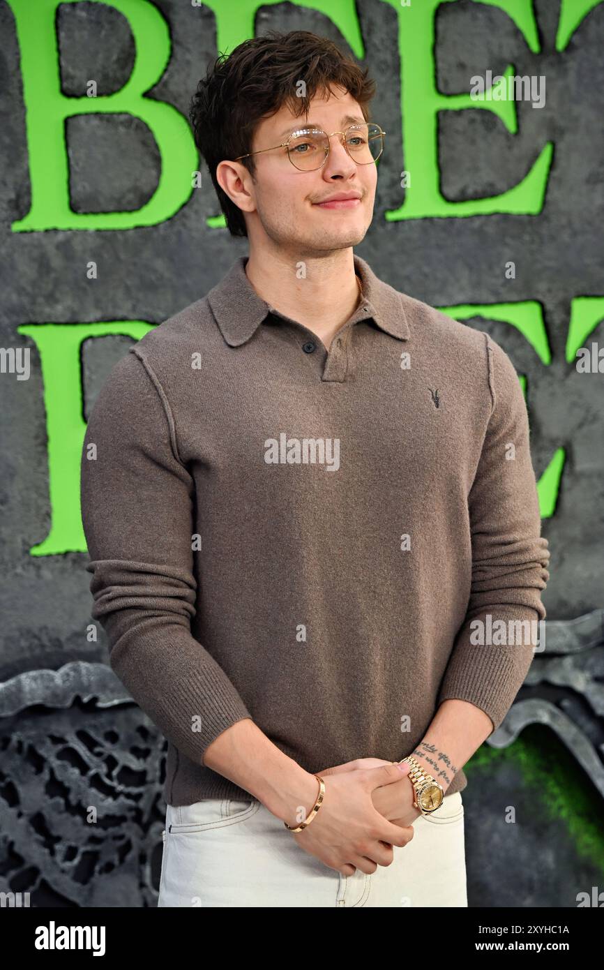 LONDON, GROSSBRITANNIEN. August 2024. Matt Rife besucht BeetleJuice BeetleJuice - UK Premiere im Cineworld Cinema - London Leicester Square, London, UK. (Quelle: Siehe Li/Picture Capital/Alamy Live News Stockfoto