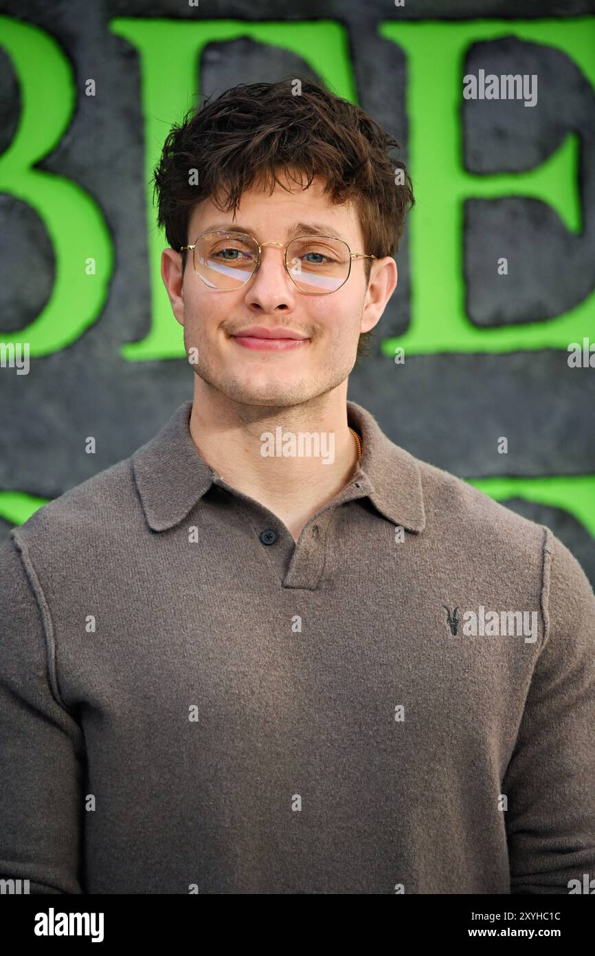 LONDON, GROSSBRITANNIEN. August 2024. Matt Rife besucht BeetleJuice BeetleJuice - UK Premiere im Cineworld Cinema - London Leicester Square, London, UK. (Quelle: Siehe Li/Picture Capital/Alamy Live News Stockfoto