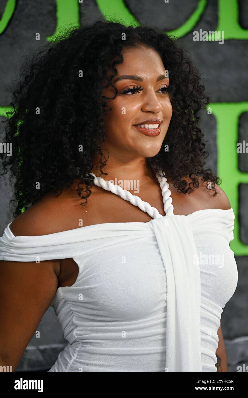 LONDON, GROSSBRITANNIEN. August 2024. BeetleJuice BeetleJuice - UK Premiere im Cineworld Cinema - London Leicester Square, London, UK. (Quelle: Siehe Li/Picture Capital/Alamy Live News Stockfoto