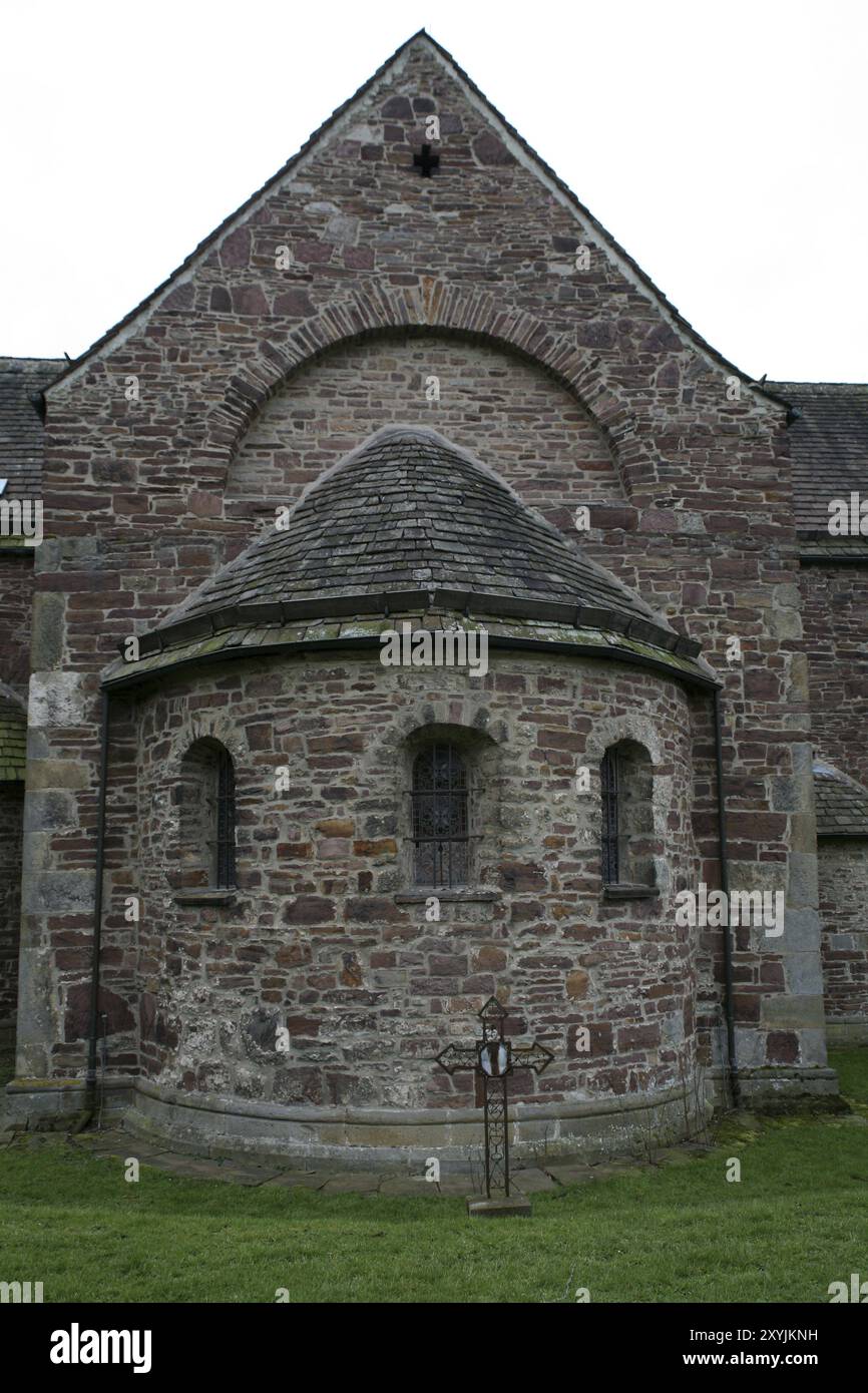 St. Kilianskirche in Luegde (Landkreis Lippe, Nordrhein-Westfalen) Stockfoto