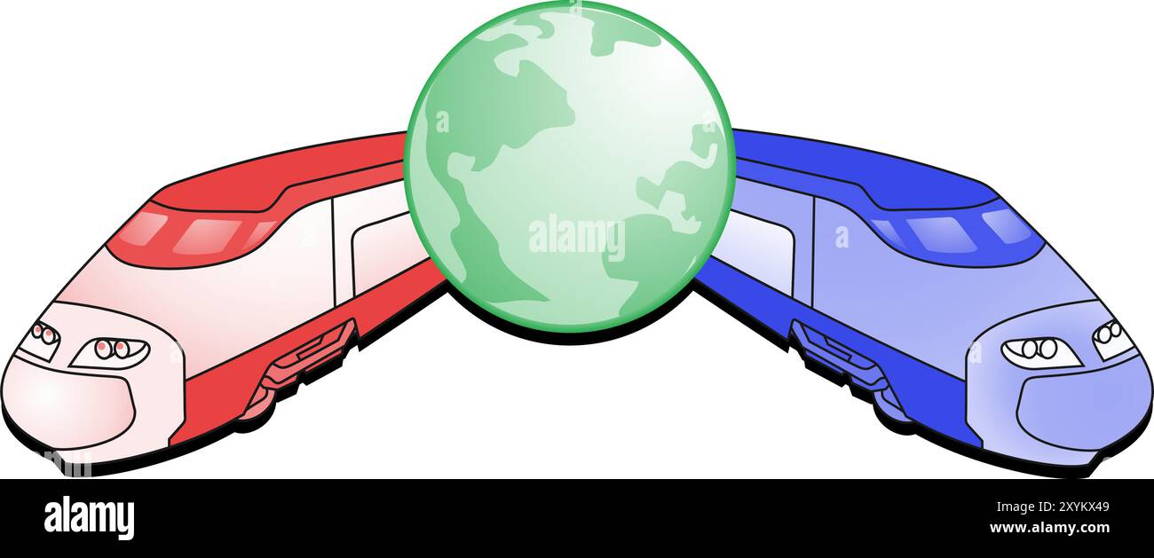 Symbol Travel Stock Vektor