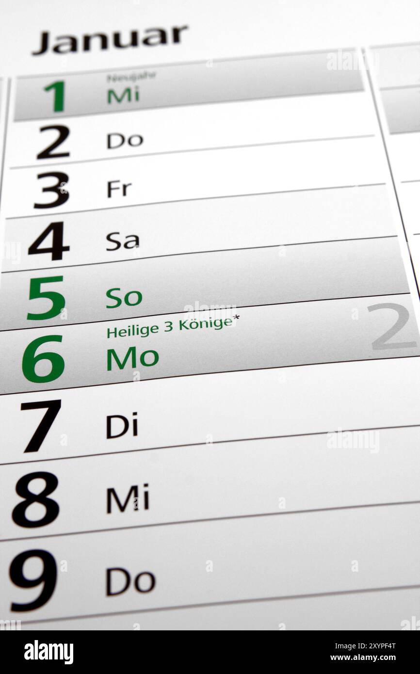 Heilige Drei Könige Stockfoto