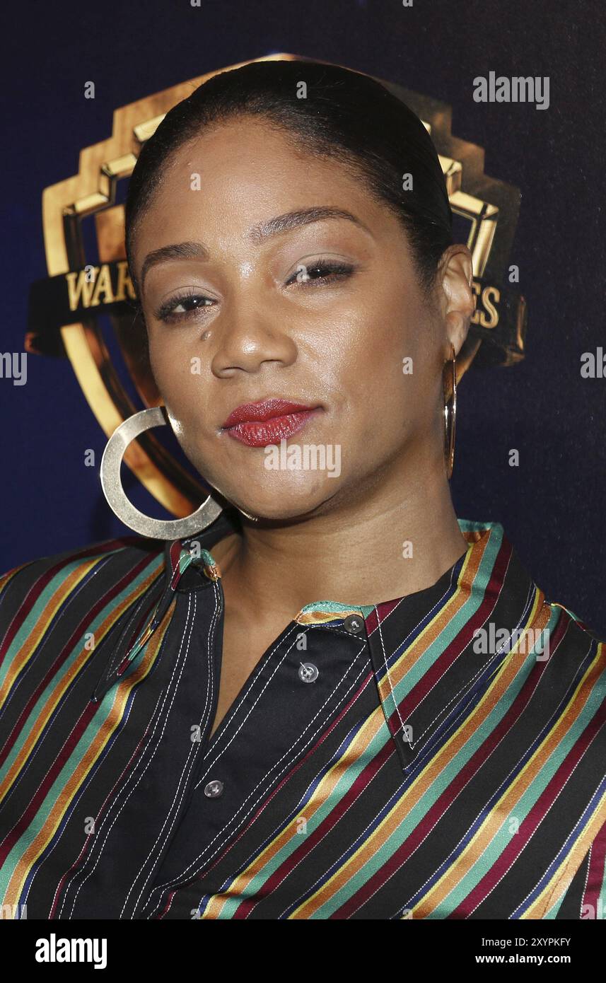 Tiffany Haddish auf der 2019 CinemaCon, Warner Bros Pictures „The Big Picture“-Präsentation am 2. April im Caesars Palace in Las Vegas, USA Stockfoto