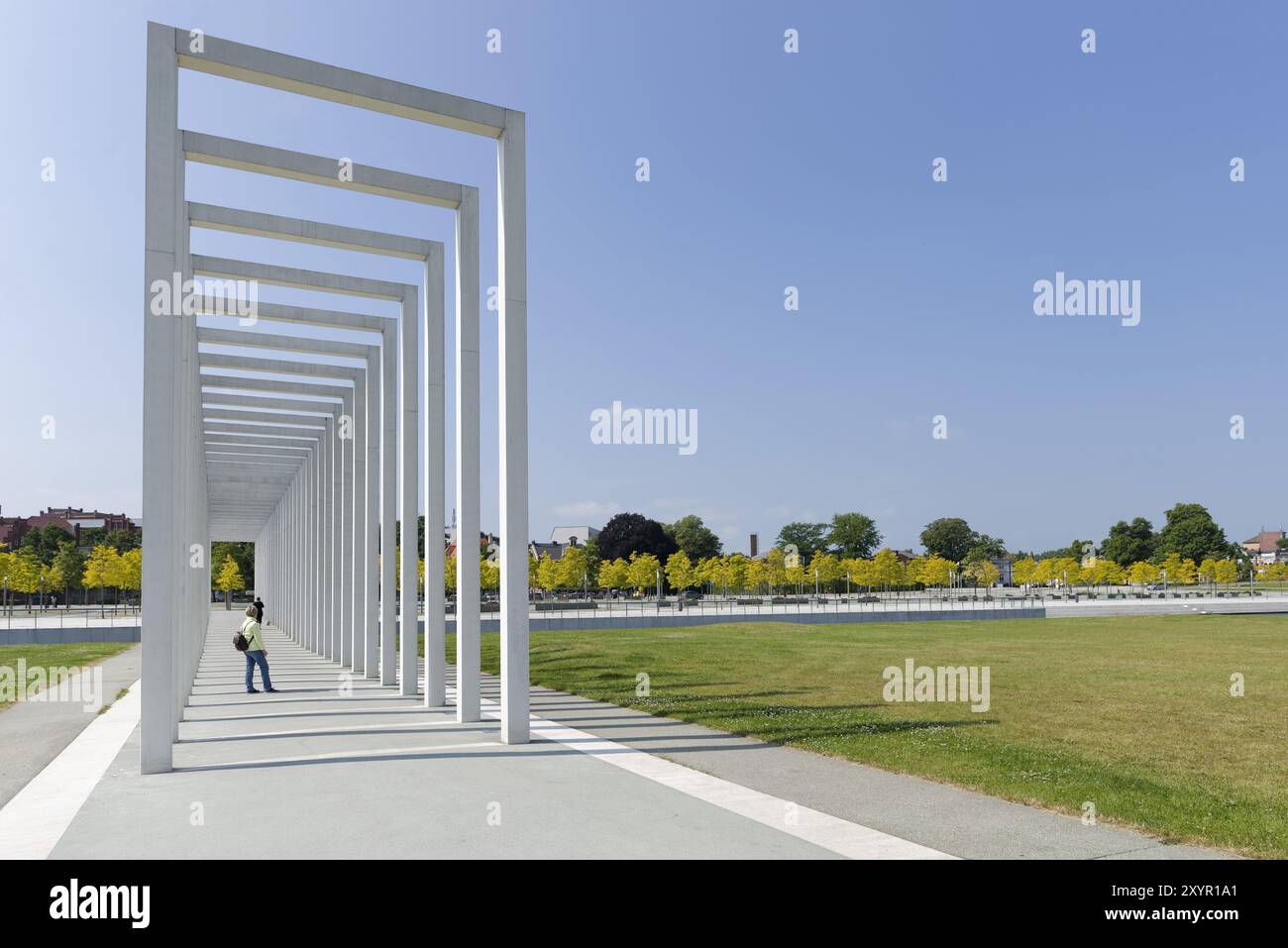 Allee der Himmelstore, Schwerin, Mecklenburg-Vorpommern, Deutschland, Europa Stockfoto