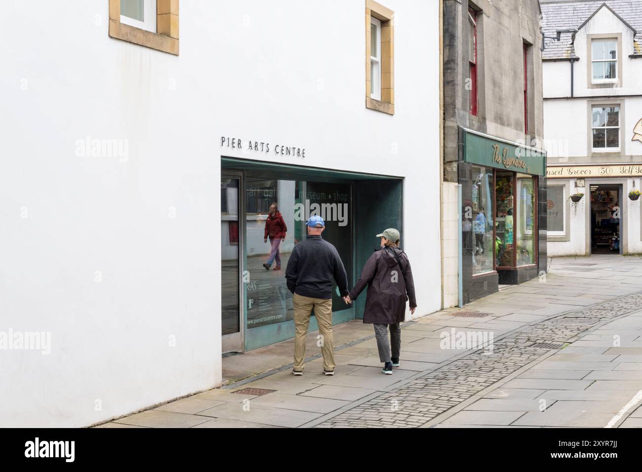 Das Pier Arts Centre in Stromness auf dem Orkney Festland. Stockfoto