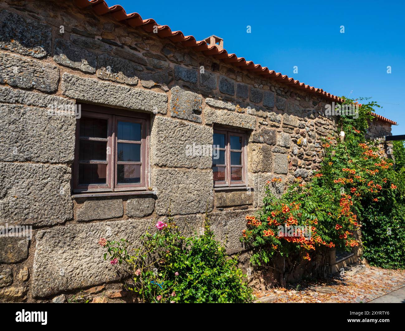 Castelo Rodrigo, Portugal. Stockfoto