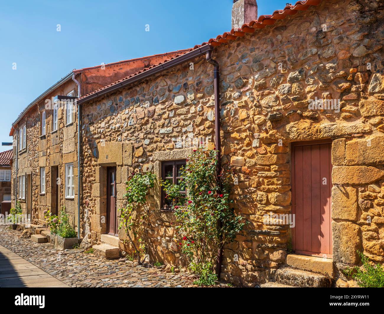 Castelo Rodrigo, Portugal. Stockfoto