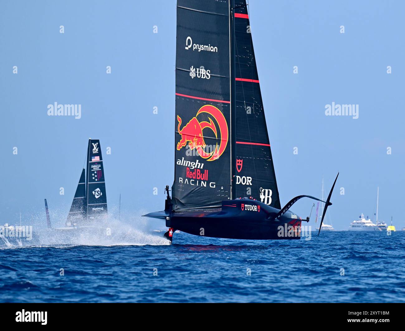 Louis Vuitton 37. America’s Cup Preliminary Regatta Barcelona Spanien August 2024 Stockfoto