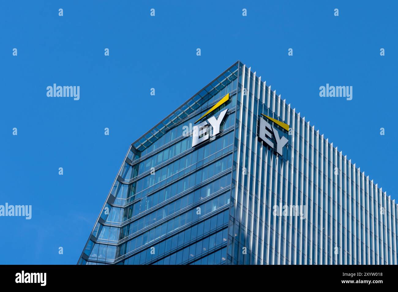 EY Tower in der Innenstadt von Toronto. Stockfoto