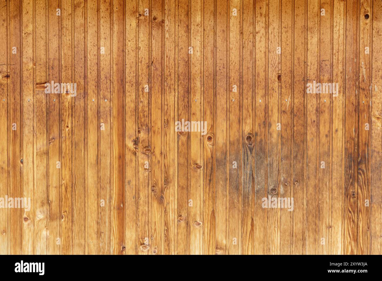 Holzplanken Hintergrund Stockfoto