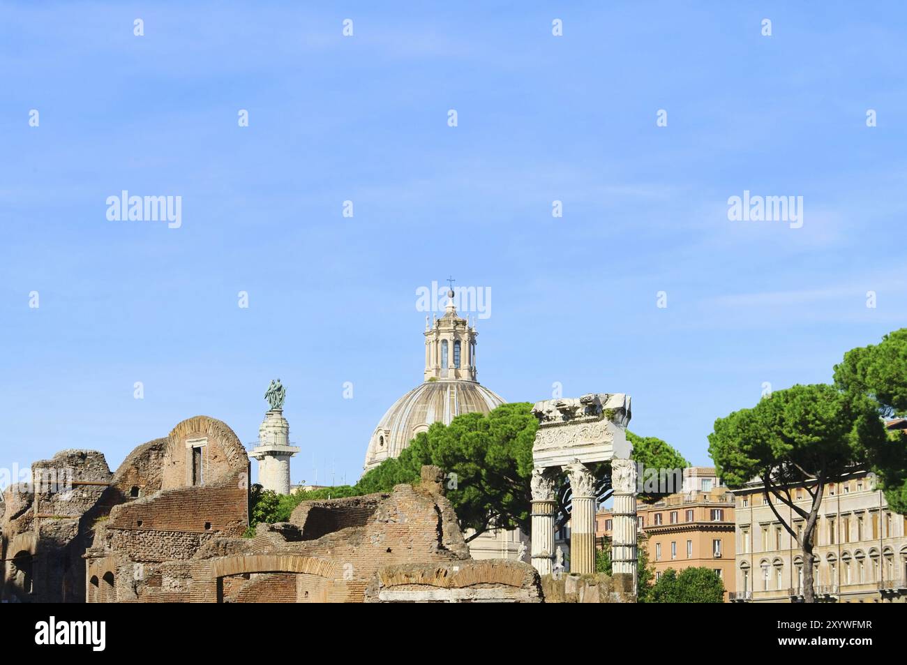 Rom Kirche Santissimo Nome di Maria al Foro Traiano, Rom Kirche Santissimo Nome di Maria al Foro Traiano 02 Stockfoto