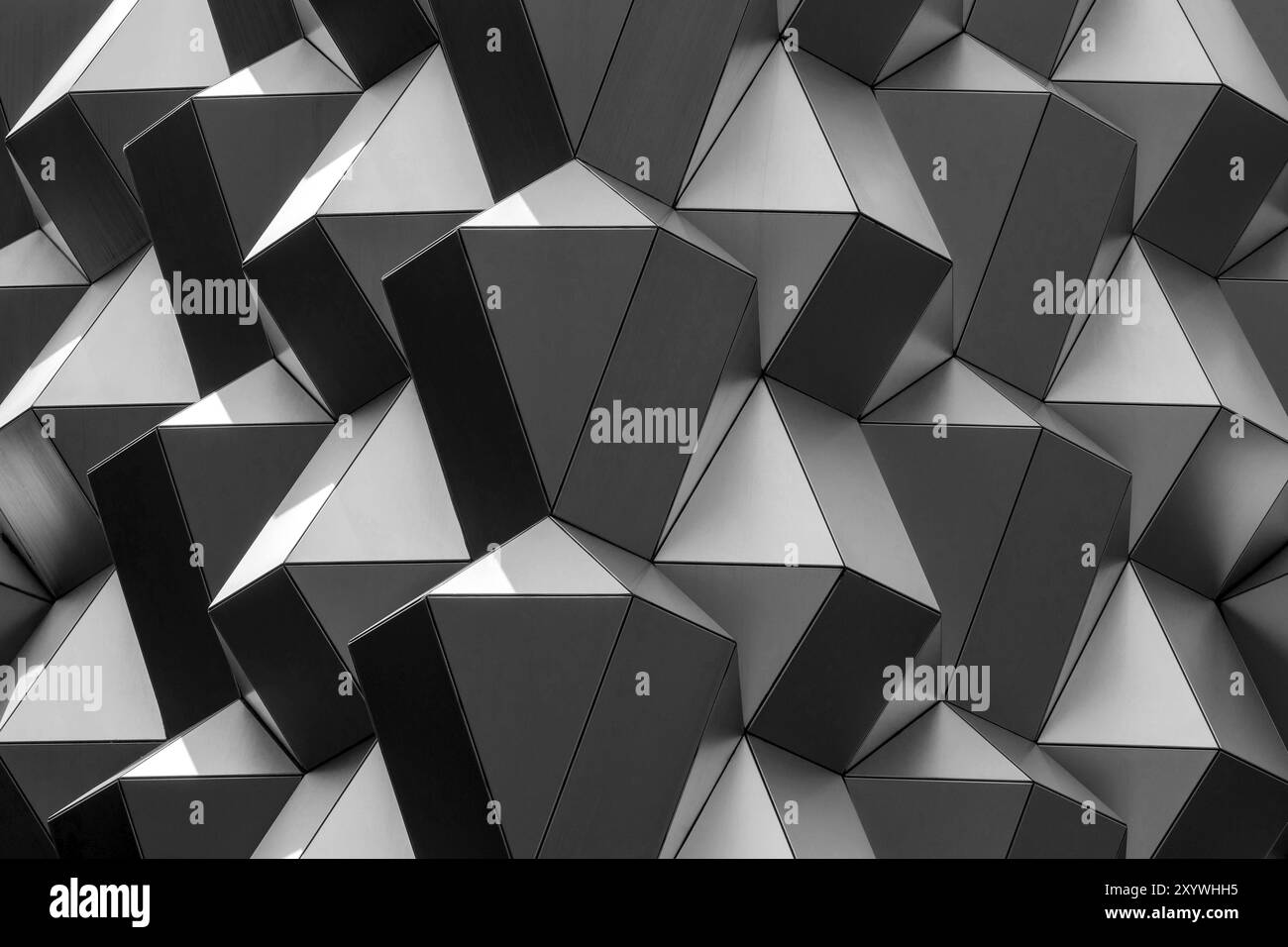 Dach eines Einkaufszentrums in Dresden Stockfoto