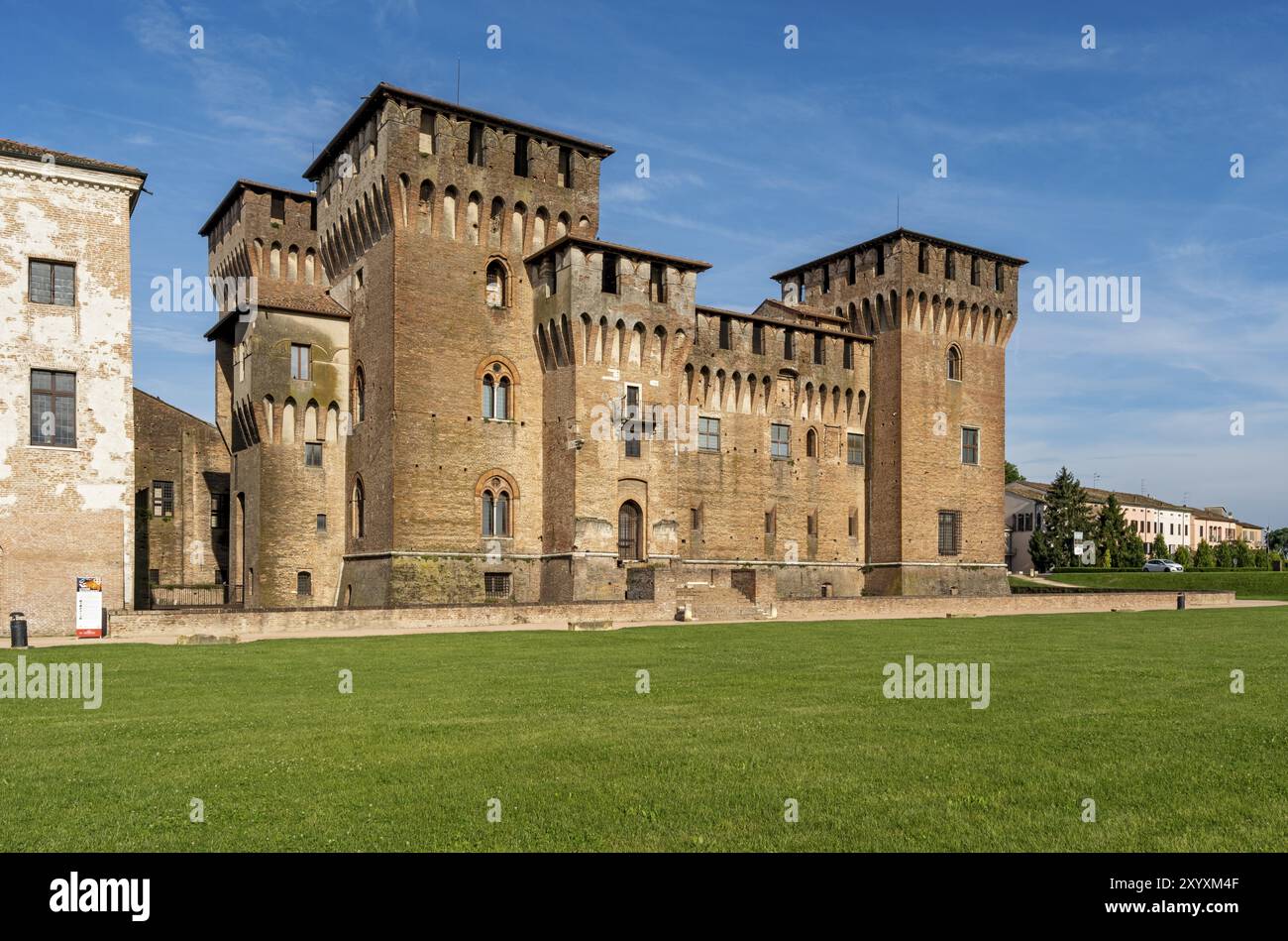 Schloss St. Georg, Castello di San Giorgio, Palazzo Ducale di Mantova, Mantua, Italien, Europa Stockfoto