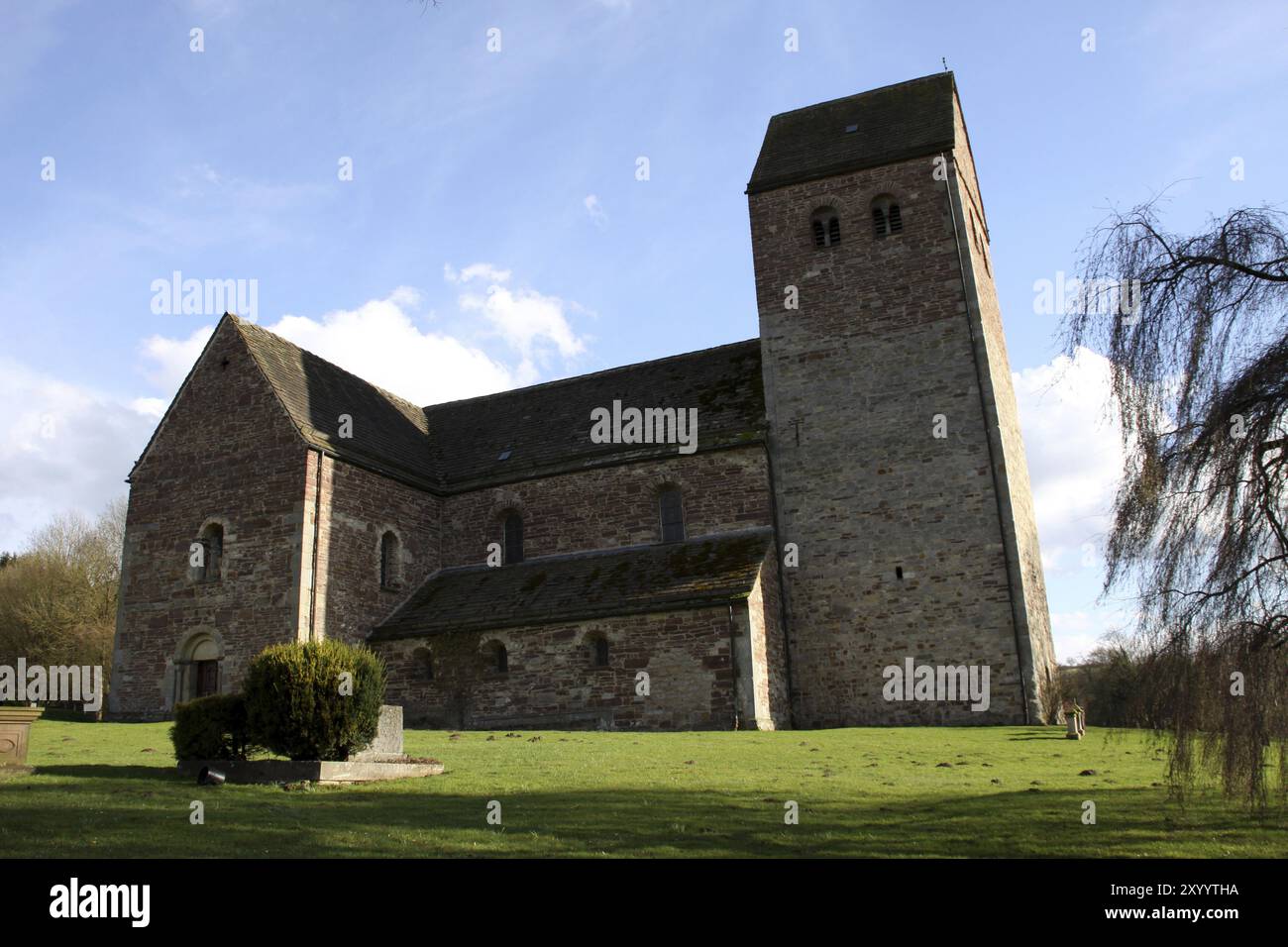 St. Kilian's Church in Luegde Stockfoto
