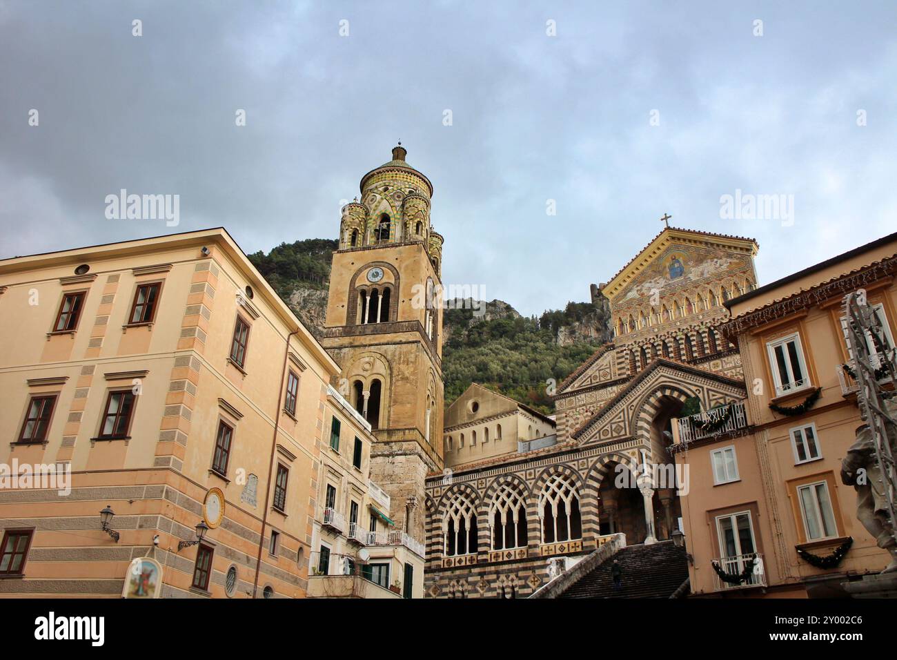 St. Andrew's Cathedral in Amalfi, Italien Stockfoto