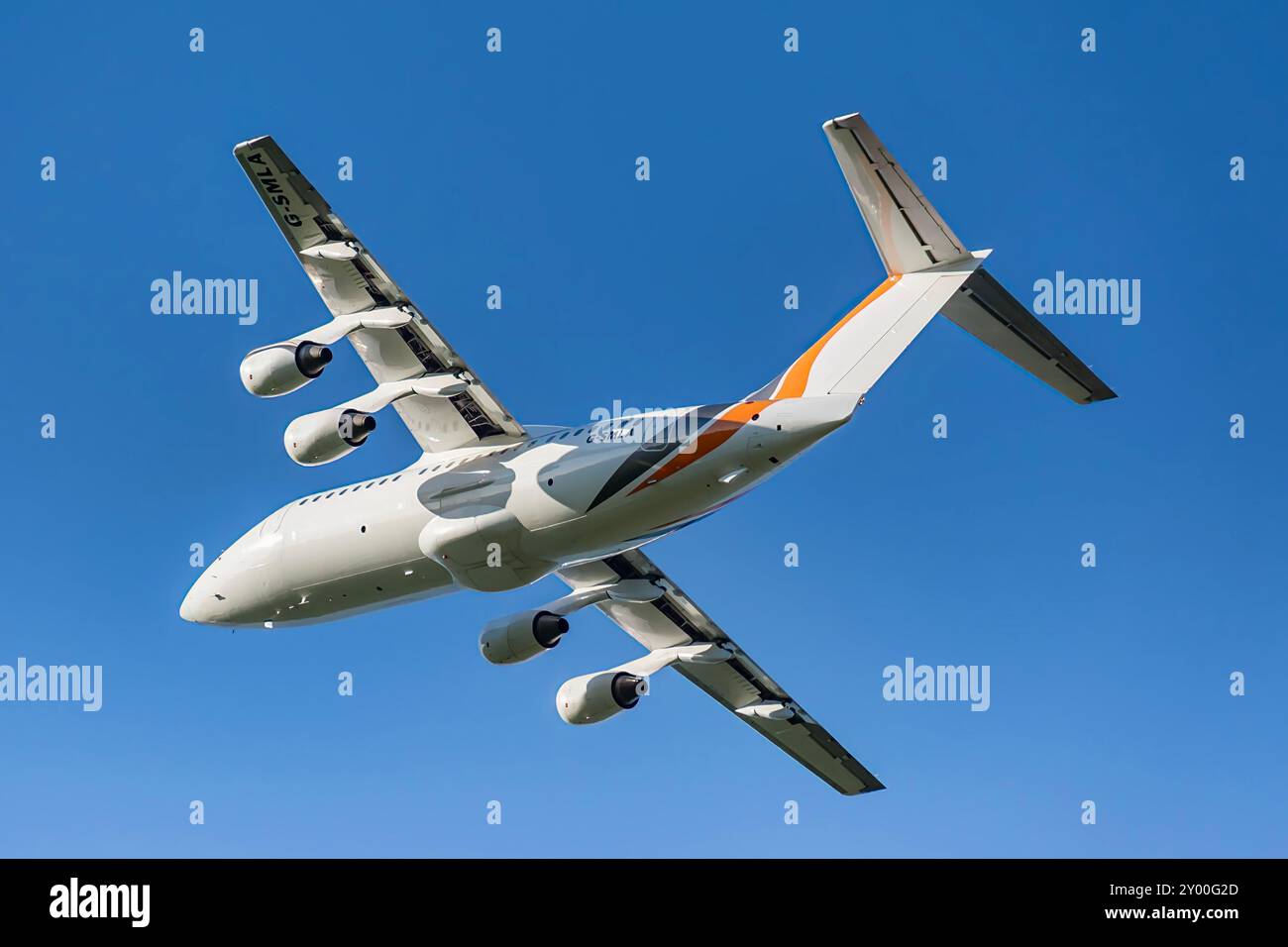 Jota BAe146 Stockfoto