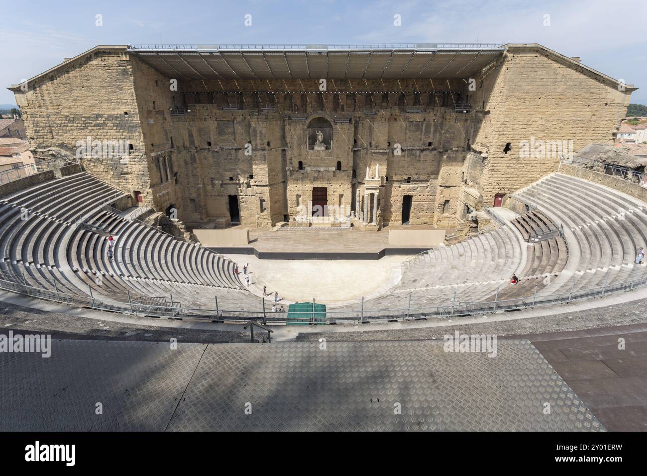 Das alte Theater in Orange, Frankreich, Europa Stockfoto