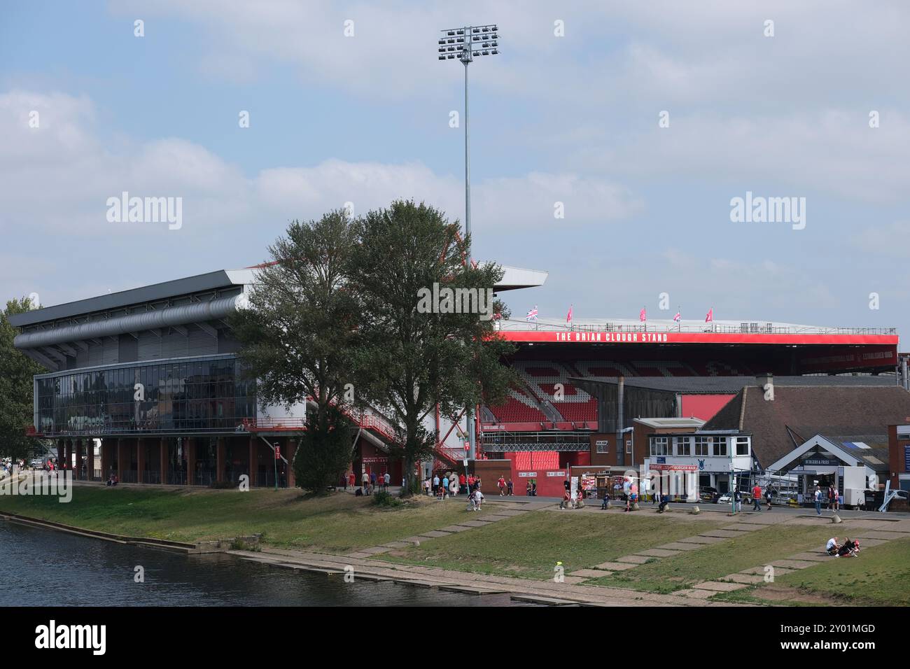 The City Ground, Nottingham, Großbritannien. 31. August 2024. Premier League Football, Nottingham Forest gegen Wolverhampton Wanderers; The City Ground Credit: Action Plus Sports/Alamy Live News Stockfoto