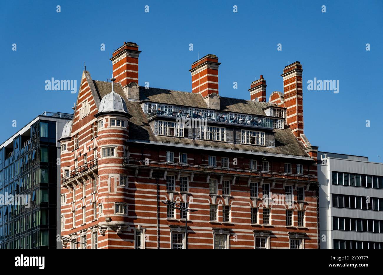 Albion House 30 James Street Hotel, einst Heimat der White Star Line und des RMS Titanic White Star Building Stockfoto