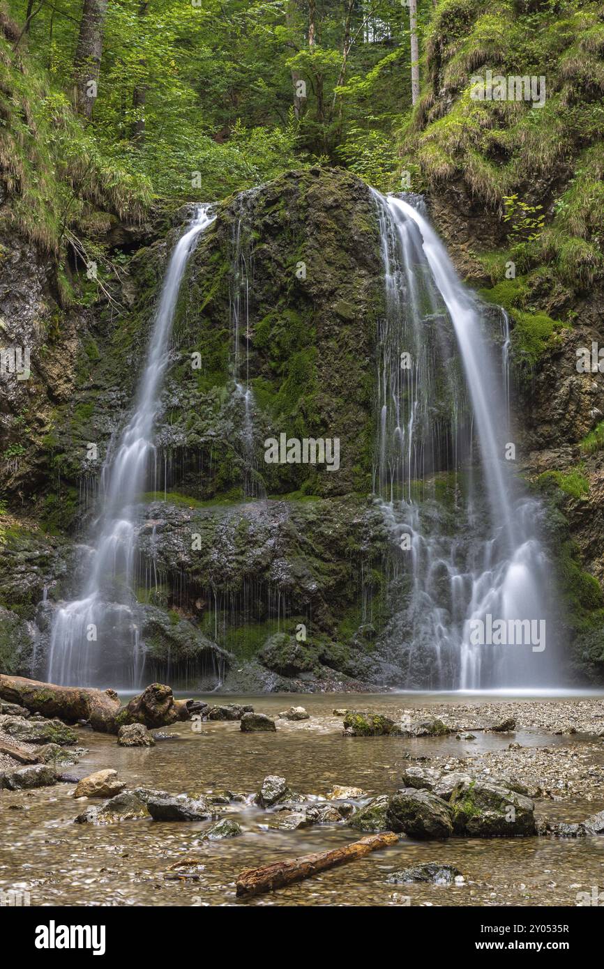 Josefsthal-Wasserfall Stockfoto