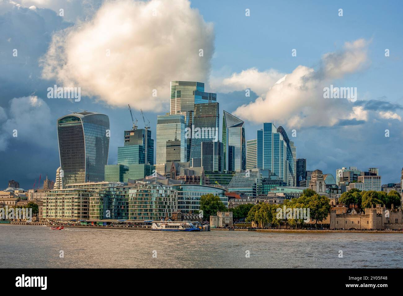 City of London Financial District Stockfoto