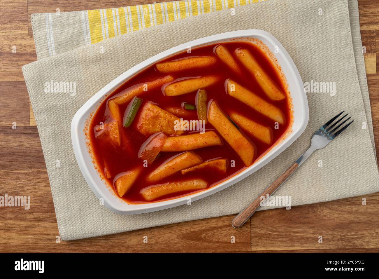 Imbiss, koreanisches Essen, tteokbokki, Eisbecher, frittierte Speisen ...
