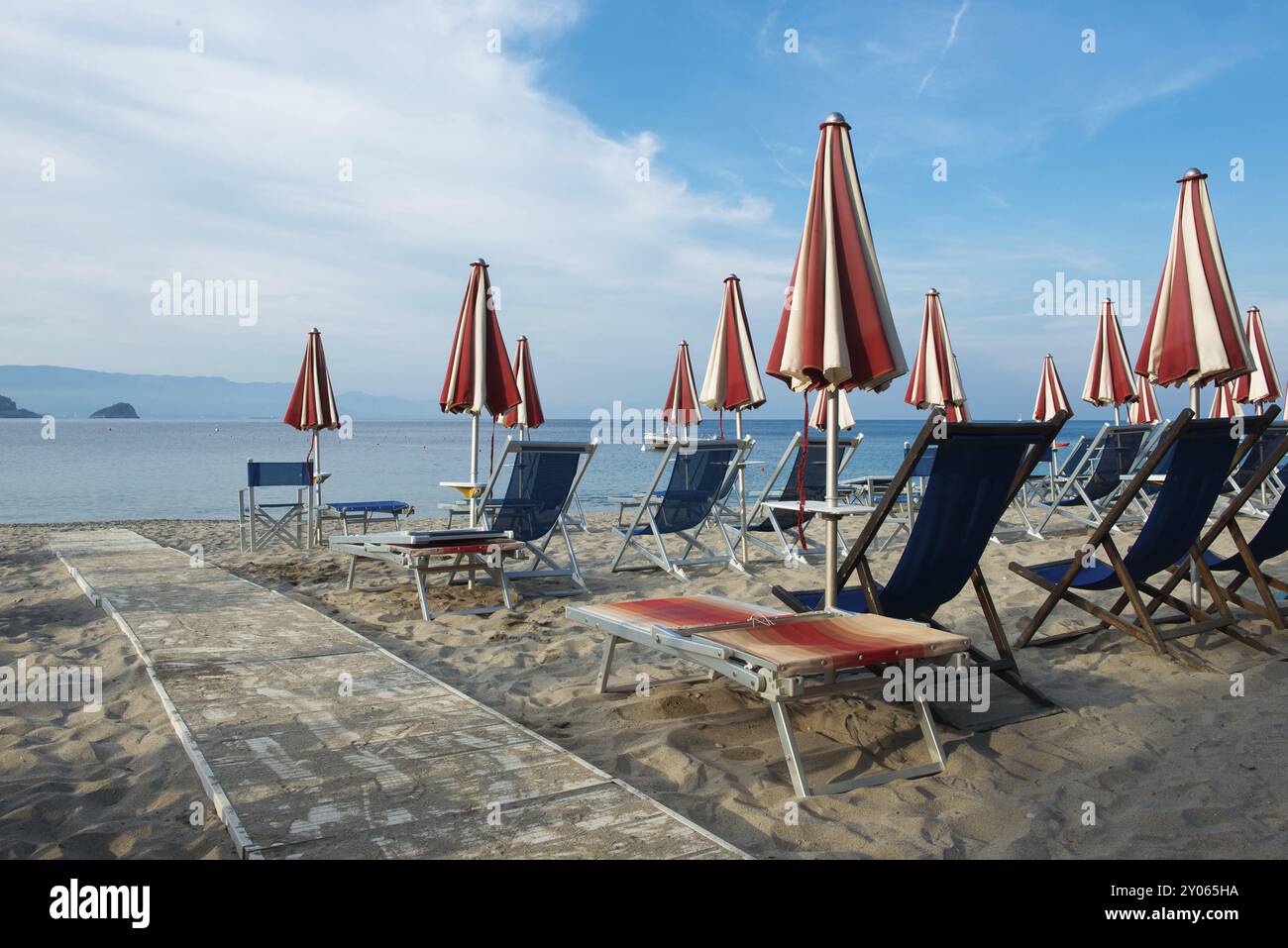 Das Dorf von Noli an der ligurischen Riviera Beach resort Stockfoto