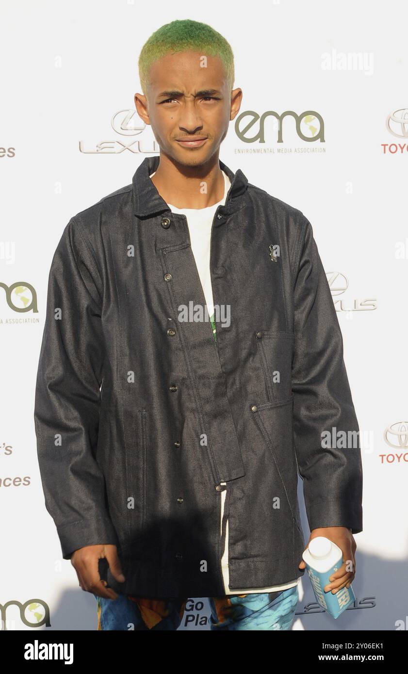 Jaden Smith bei den 27. Jährlichen EMA Awards der Environmental Media Association am 23. September 2017 im Barker Hangar in Santa Monica, USA Stockfoto