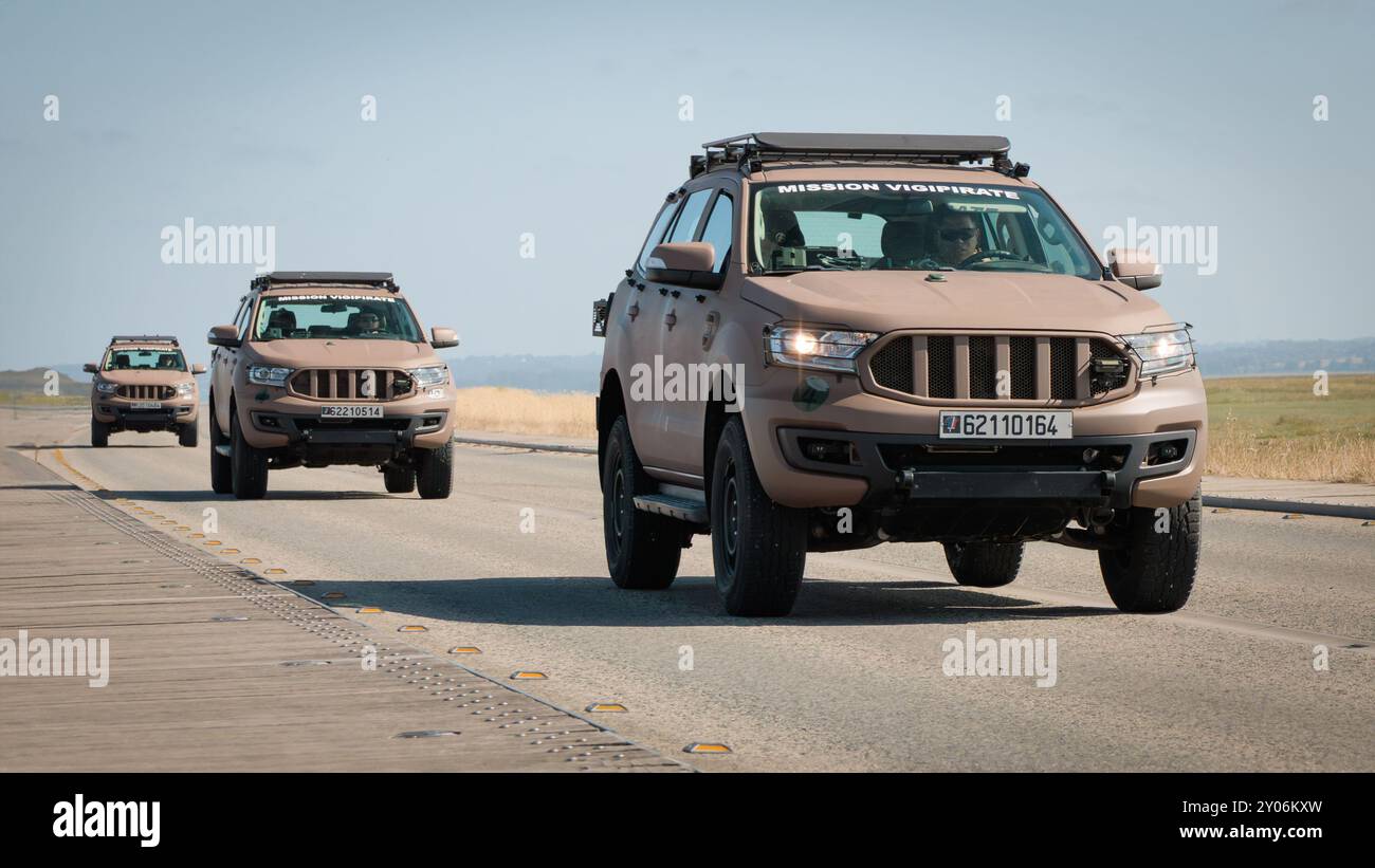 Arquus Trapper VT4 (AKA ACMAT VT4) basiert auf dem Ford Everest Stockfoto