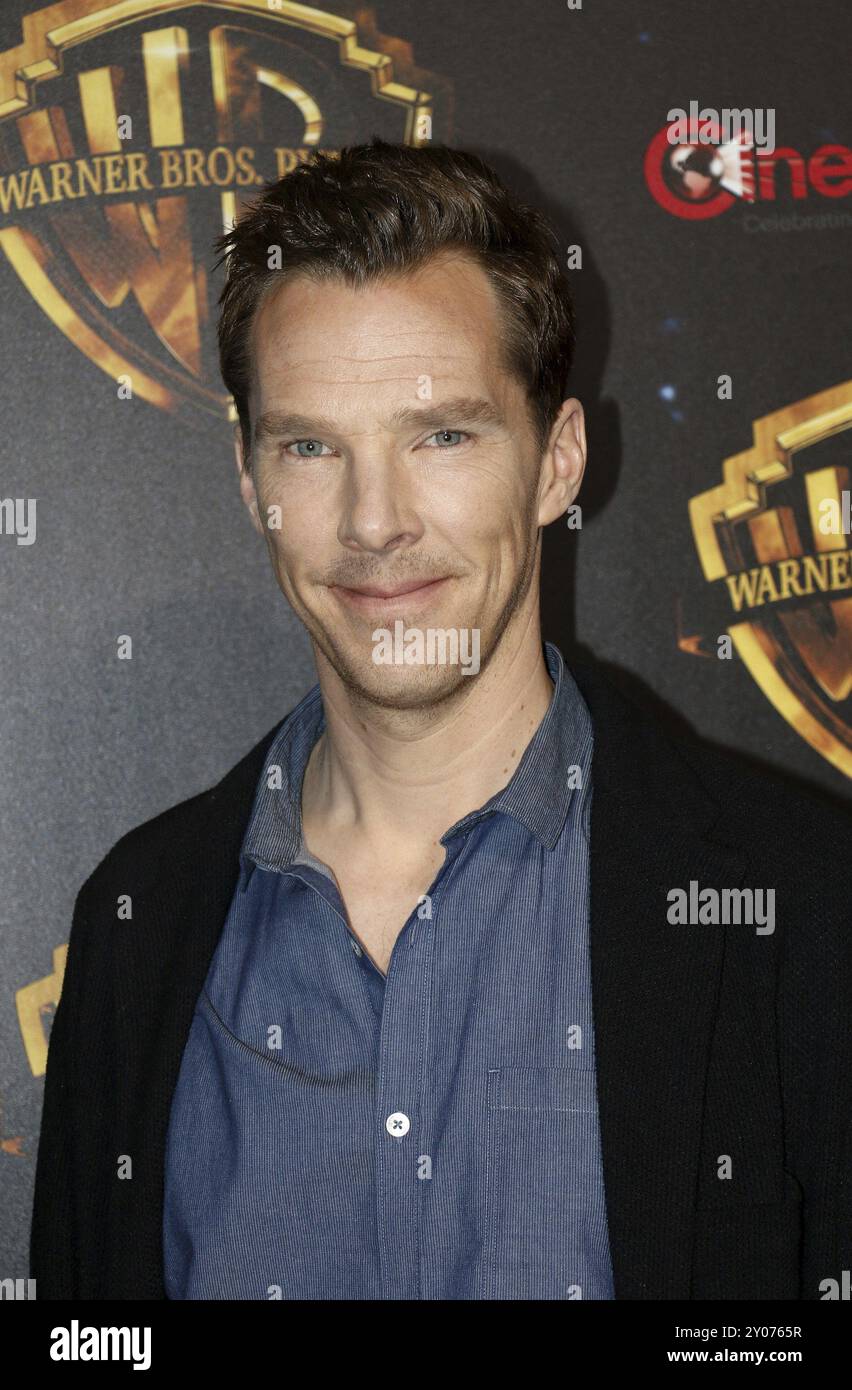 Benedict Cumberbatch auf der 2018 CinemaCon, Warner Bros Pictures „The Big Picture“-Präsentation im Caesars Palace in Las Vegas, USA am 24. April, Stockfoto