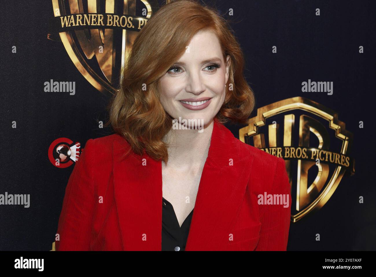 Jessica Chastain auf der 2019 CinemaCon, Warner Bros Pictures „The Big Picture“-Präsentation am 2. April im Caesars Palace in Las Vegas, USA Stockfoto