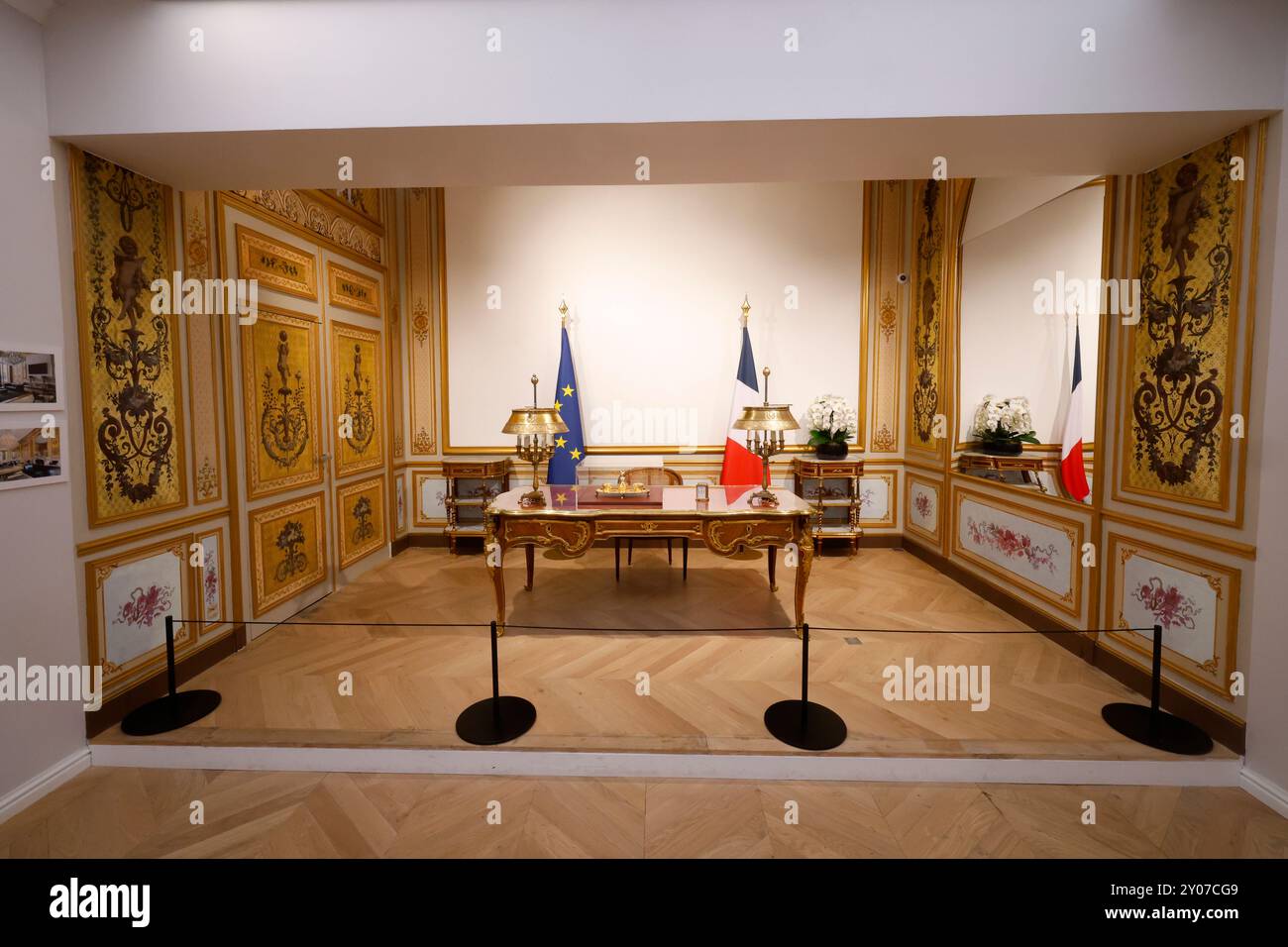 LA MAISON ELYSEE MAISON MUSEUM Stockfoto